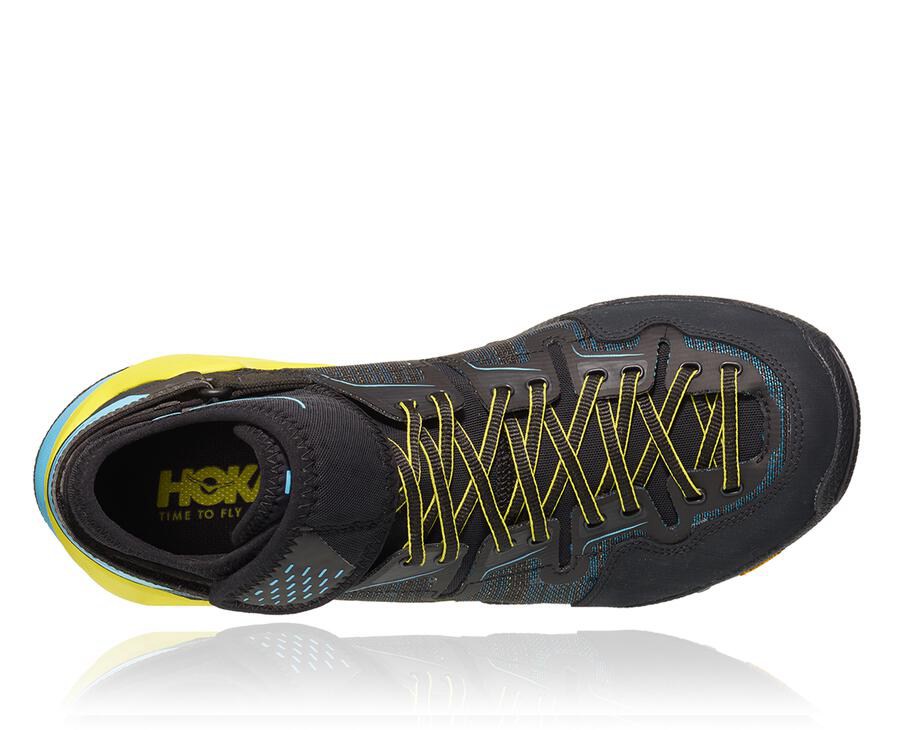 Hoka One One Spor Ayakkabı Erkek Siyah/Mavi - Arkali - BR3165902